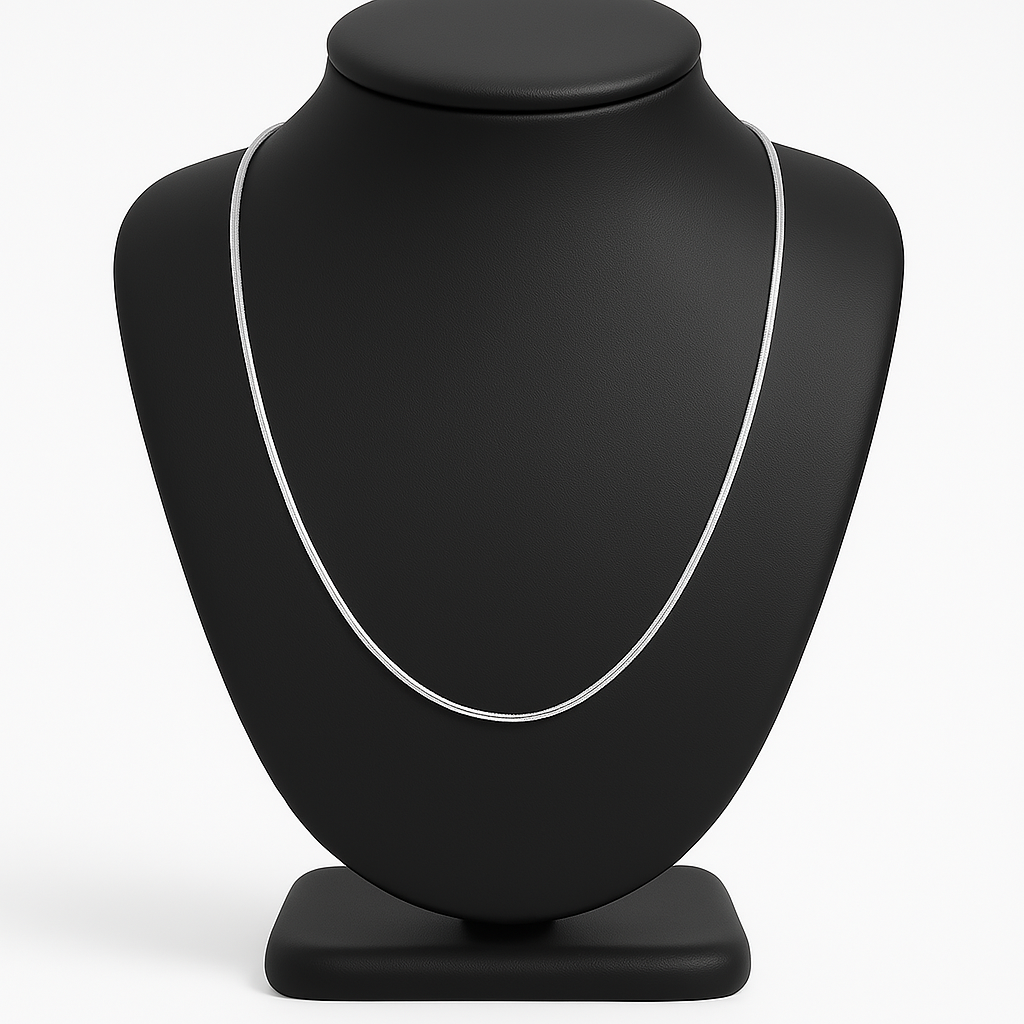 Set of Box Chains Silver