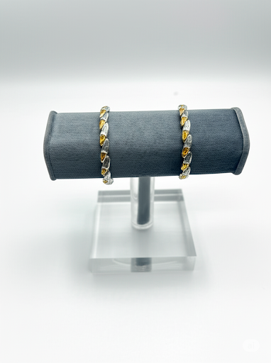 Radiant Harmony Gold-Plated Silver Bangles