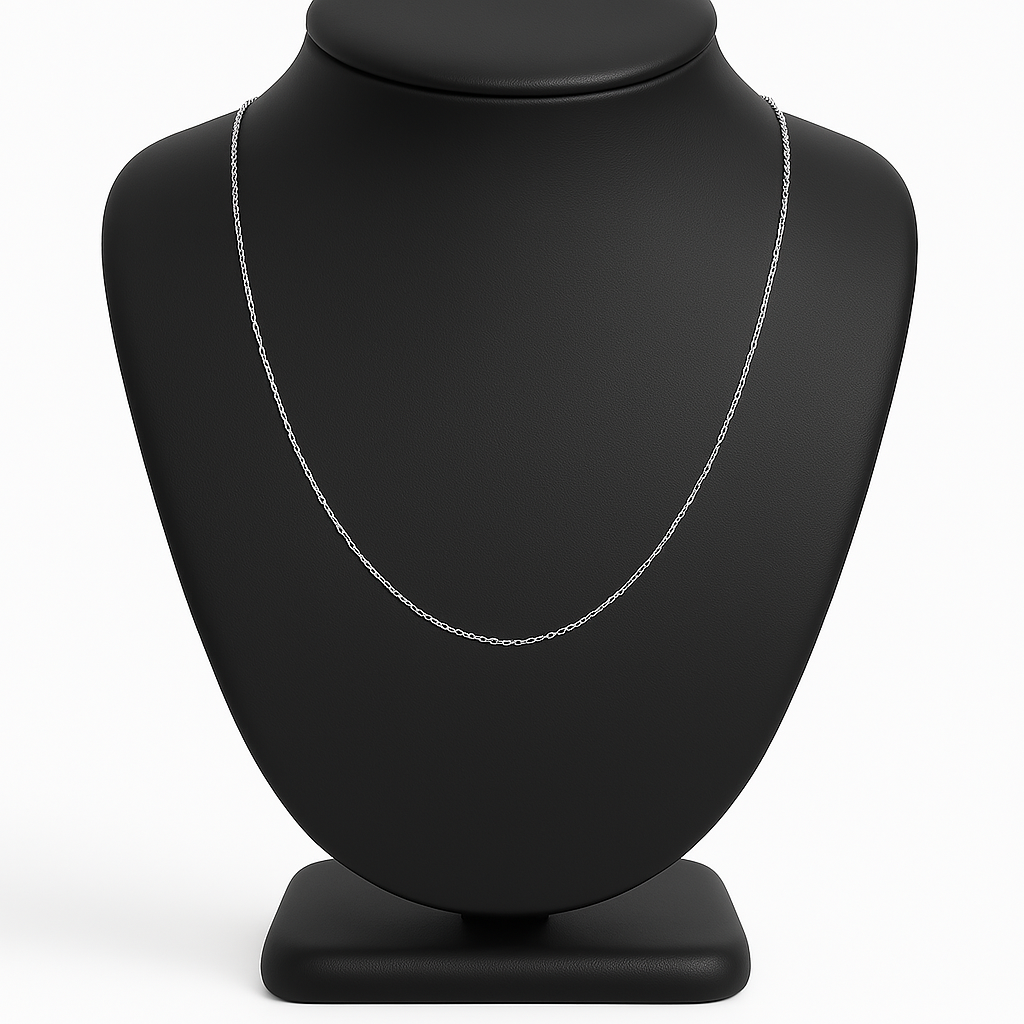 Set of Box Chains Silver