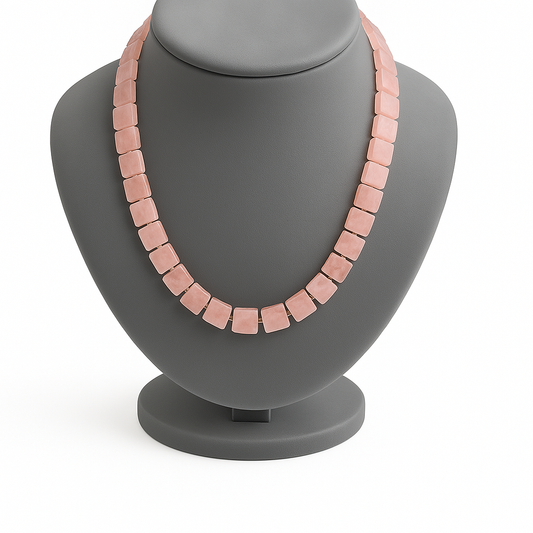 Rose Quartz Stone Pendant